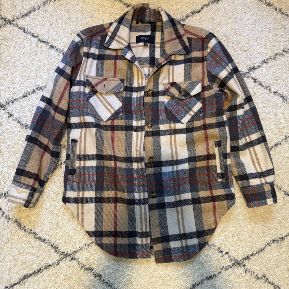 Plaid Shirt Jacket